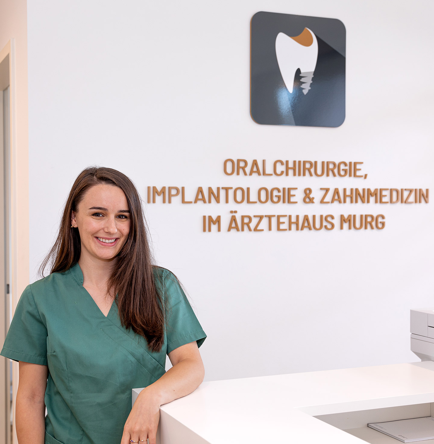 Frau Ramadani, unsere neue Mitarbeiterin!